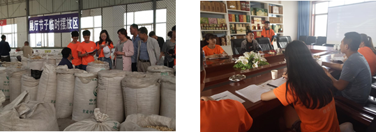 韦德官方网站暑期社会实践——陇西药材调研及十九大精神宣讲