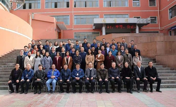 伟德国际1949始于英国教师参加2018年“高教社杯”全国老员工数学建模竞赛（甘肃赛区）颁奖大会暨2019年数学建模工作安排会议