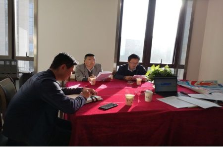 校团委党渭平书记莅临韦德官方网站团委调研工作