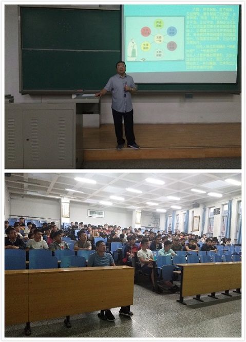 公司召开2018届毕业生文明离校大会